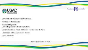 Diapositivas De Las Leyes Y Reglamento Del Magisterio