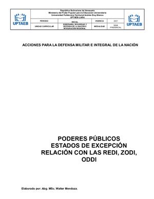 Tema 2, 3 Y 4 Concepto Estratégico Militar