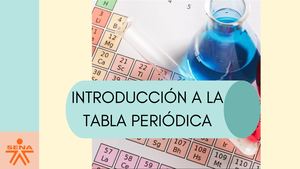 Introducción a la tabla periódica