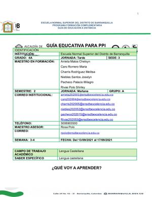 Guía Educativa Ppi La Oracion Segun El Sentido Del Hablante (1)
