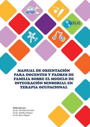 Manual De Modelo De Integración Sensorial En Terapia Ocupacional