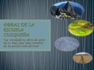 Obras De La Escuela Cusqueña