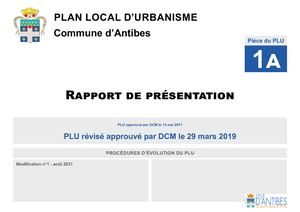 Ep Plu Pda 1a Rapport De Présentation