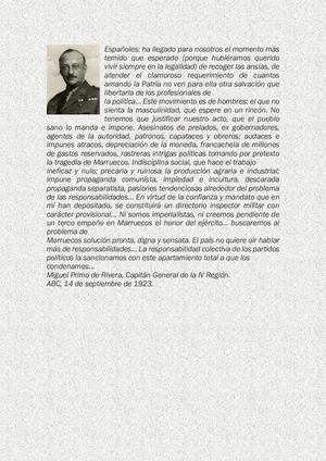 Manifiesto Primo De Rivera