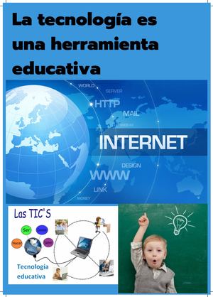 La Tecnologia Es La Herramienta Educativa
