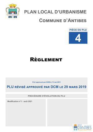 Ep Plu Pda 4 Règlement