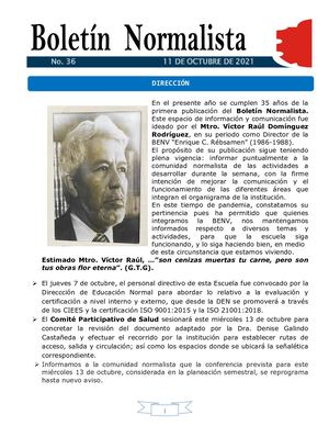 Boletin No 36