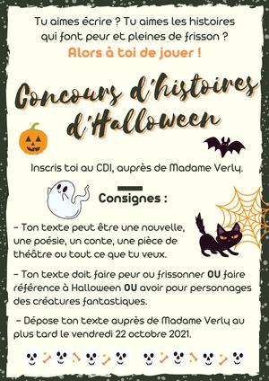 Concours D'histoire Halloween