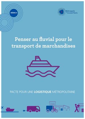 Le transport fluvial