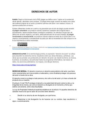 Derechos De Autor