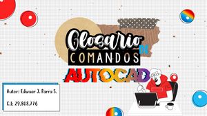 Glosario de comandos de Autocad