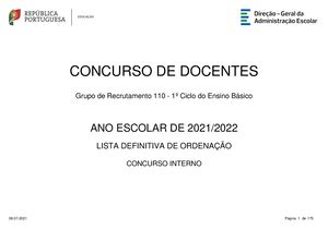 Grupo 110 1o Ciclo Do Ensino Basico 1243