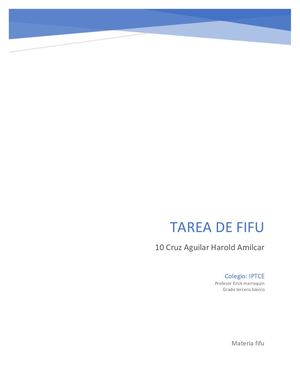 Tarea Investigacion De Fifu