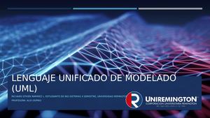 Lenguaje Unificado De Modelado (Uml)