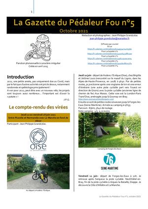La Gazette Du Pédaleur Fou 5