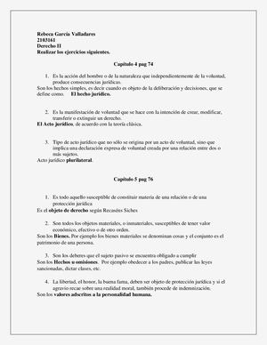 Derecho Ii, Capitulos 4 Al 10