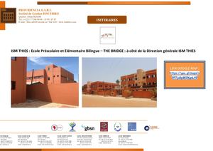 Ism Thies Itineraires des écoles 2021