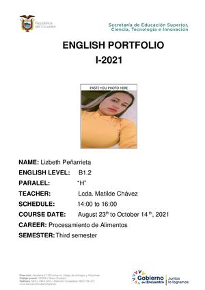 Portafolio Lizbeth Peñarrieta