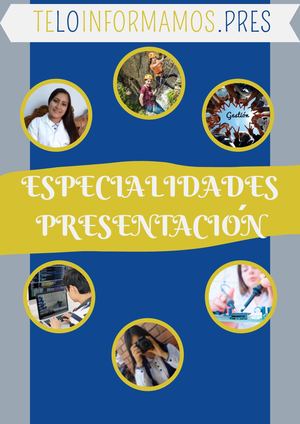 Especialidades Presentación - Teloinformamos.Pres
