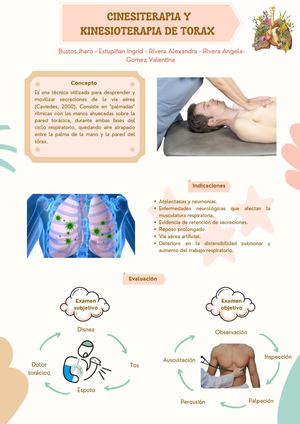 Cinesioterapia Torax
