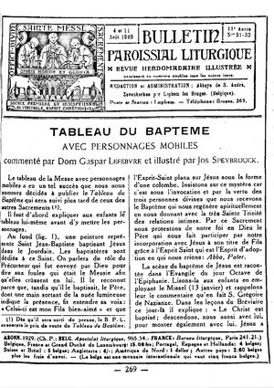 Bulletin Paroissial Liturgique 1929, 31-40