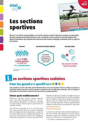1 141 Les Sections Sportives