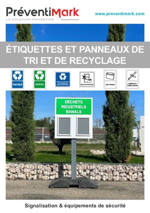 Catalogue - Etiquettes et panneaux de tri et de recyclage