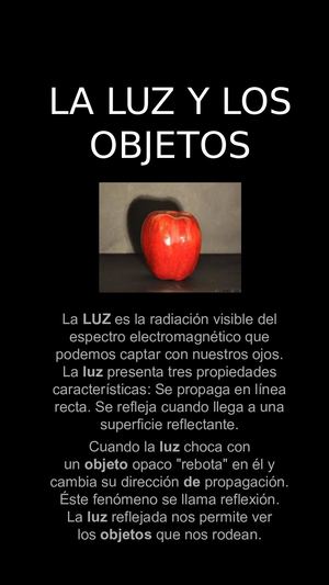 La Luz Y Los Objetos