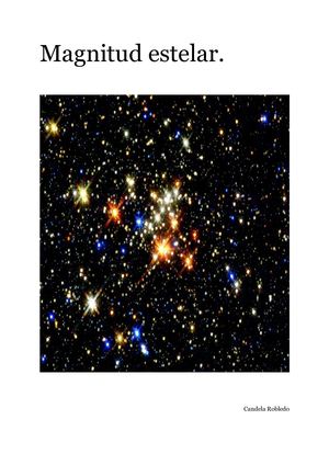 magnitud estelar aparente