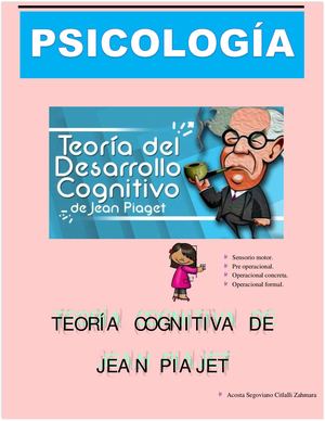 Teoría Cognitiva