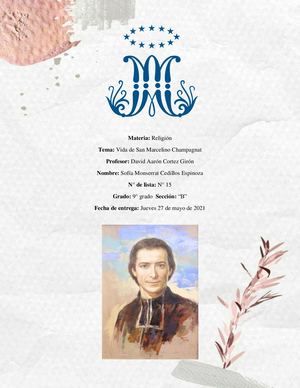 Vida De San Marcelino Champagnat #15