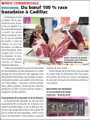 Bat 3 Boucherie Des Bazadais 14 Octobre 2021