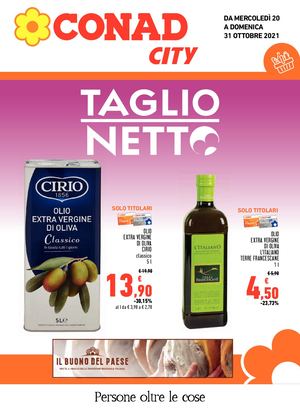 Volantino Conad City Lazio Nord Ovest 20 Ottobre 31 Ottobre