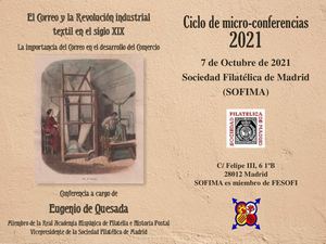 El Correo y la Revolución Industrial Textil en el Siglo XIX
