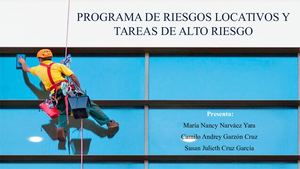 Programa Tareas De Alto Riesgo Y Locativos
