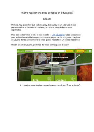¿Cómo realizar una sopa de letras en Educaplay?