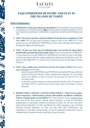 FAQ Reps Conditions Of Entry And Stay In Tiot