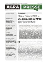 Agra Presse Hebdo #3811