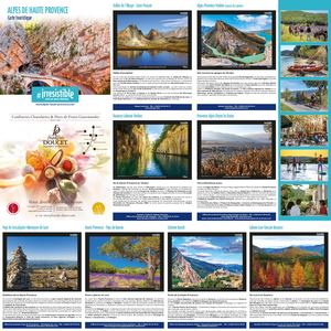 Carte touristique des Alpes de Haute Provence