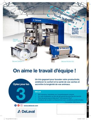 Tiré à Part Delaval Eleveur Laitier
