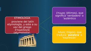 Español 2 (Etimologías)