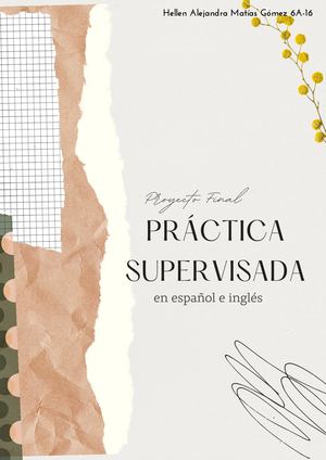 Proyecto Final Práctica Supervisada