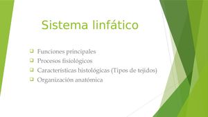 Sistema Linfático Y Sistema Inmunologico (1)