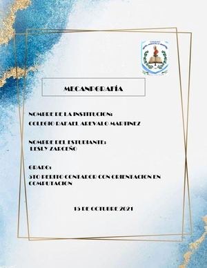 Corresponsal Lesly Zarceño