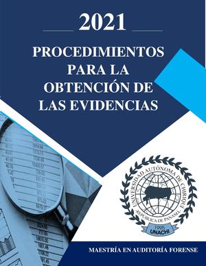 PROCEDIMIENTOS PARA LA OBTENCIÓN DE LAS EVIDENCIAS