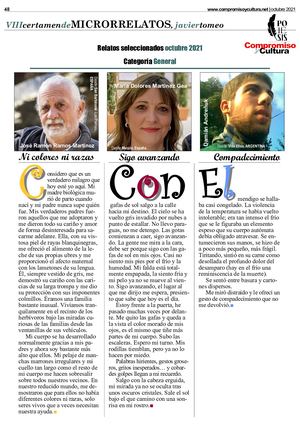 Microrrelatos C Y C Nº 82 Octubre 2021
