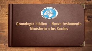 Cronologia Biblica Nuevo Testamento