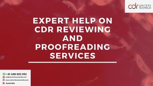 Expert Help On Cdr Reviewing And Proofreading Services