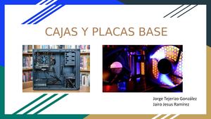 Cajas Y Placas Base