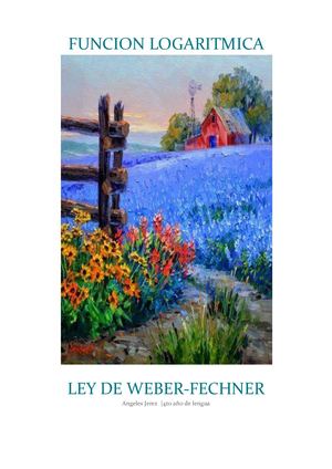 Ley De Weber Fechener